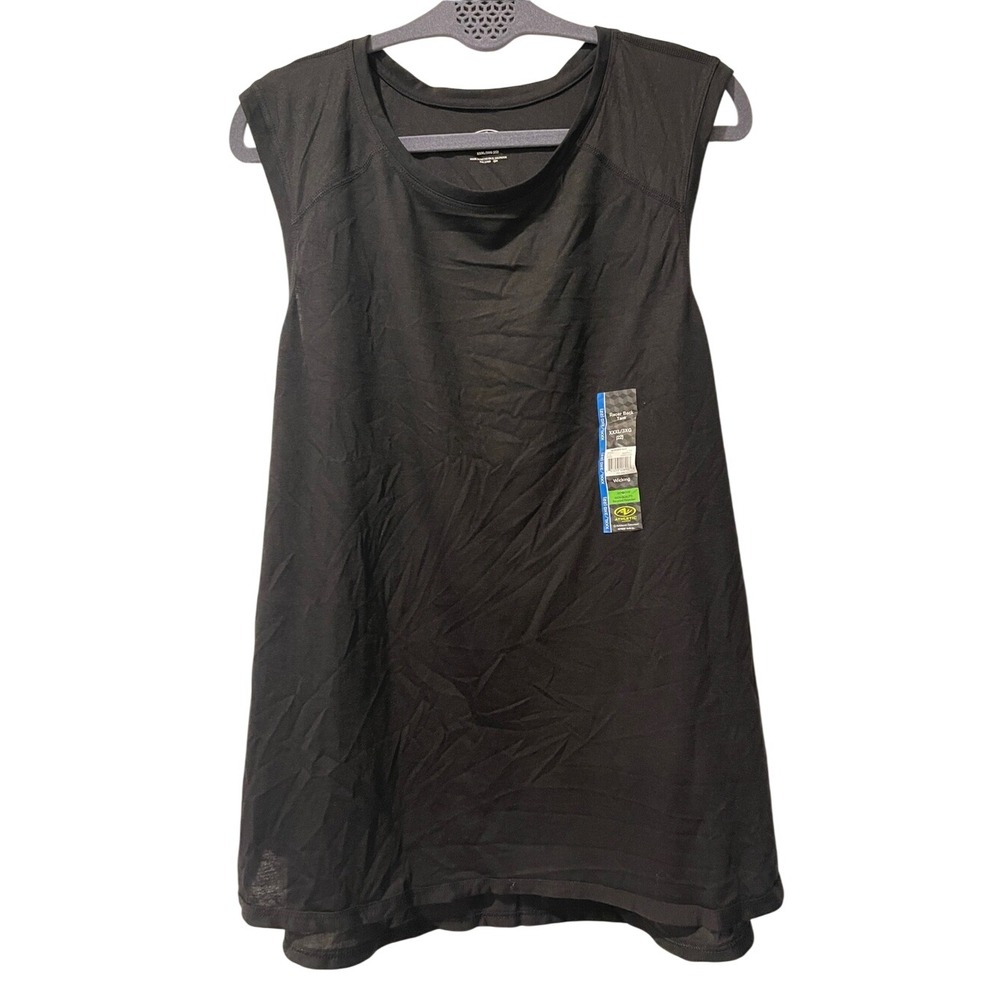 Athletic Works Women's Black Racerback Tank XXXL NWT